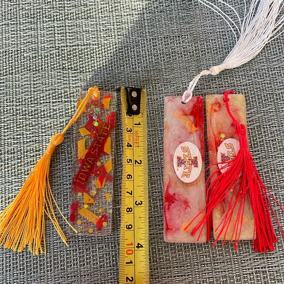 Handmade Festive Iowa State Bookmark Size Small - Picture 8 of 8